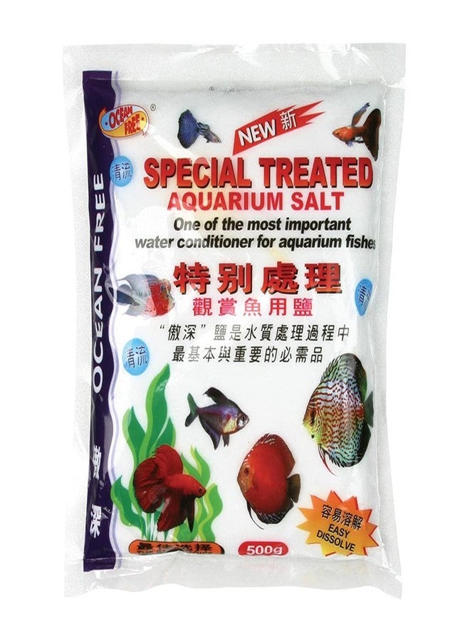 VAYINATO Ocean Free Special Treated Aquarium Salt, 500G | One of The Most Important Water Conditioner for Aquarium Fishes - Image 3